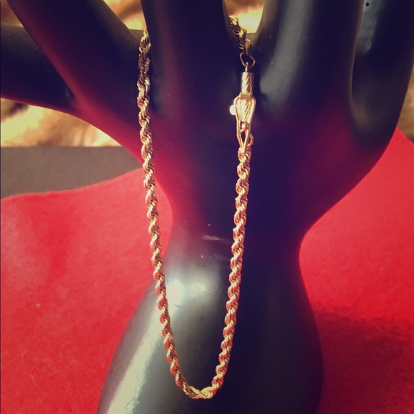 Ma Jewelry - 💫14k YELLOW GOLD BEAUTIFUL SIGNED  ROPE BRACELET - 3.6 GRAMS